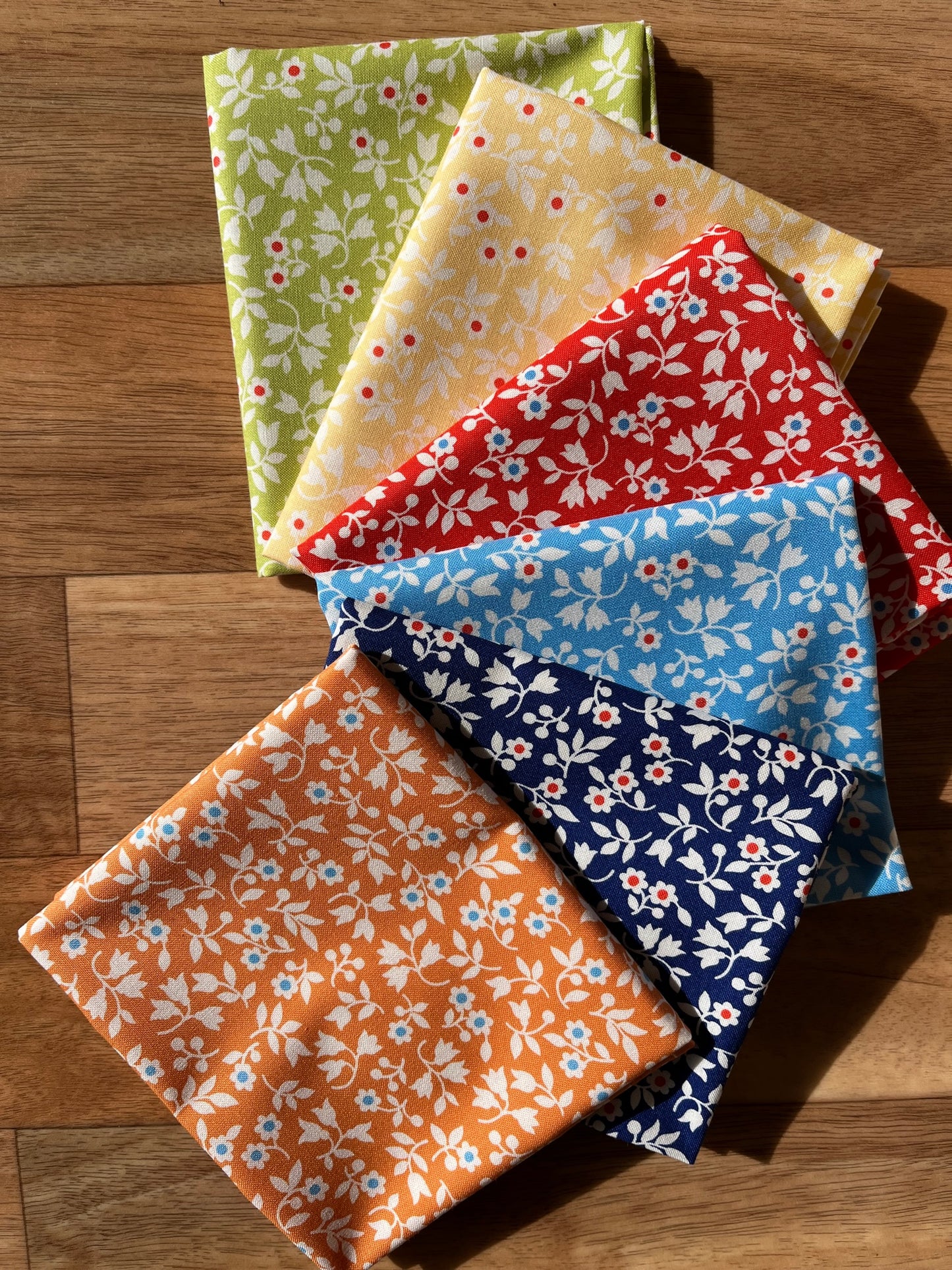 Fruit Cocktail by Fig Tree Berry Blooms Fat Quarter Bundle