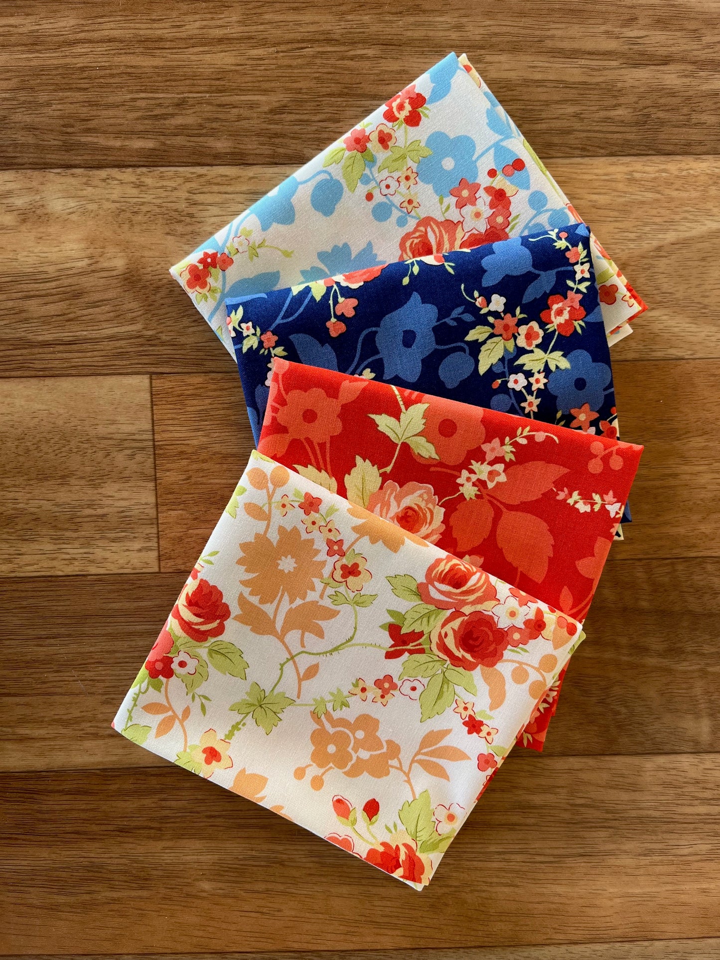 Fruit Cocktail by Fig Tree Summer Floral Fat Quarter Bundle