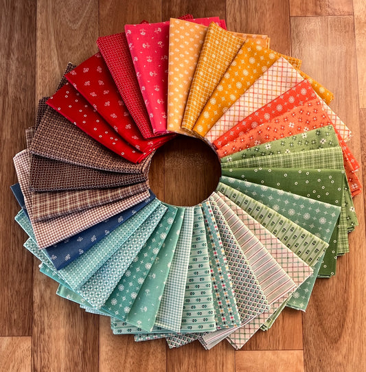Prim Fat Quarter Bundle by Lori Holt for Riley Blake Fabrics