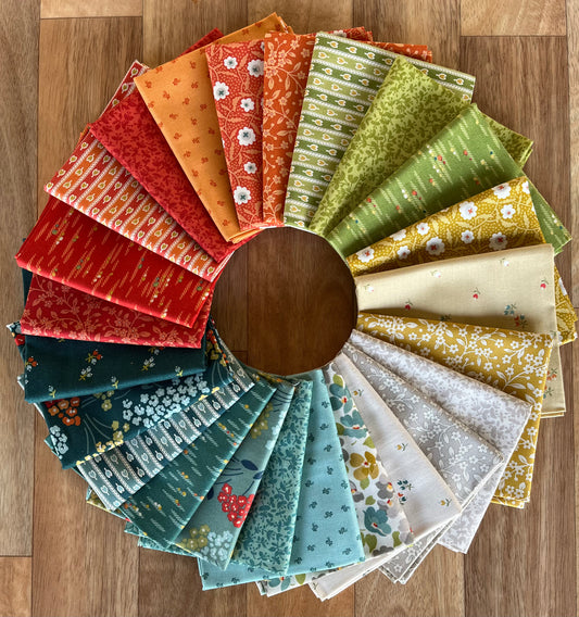 Flower Box Fat Quarter Bundle by Renee Nanneman for Andover Fabrics