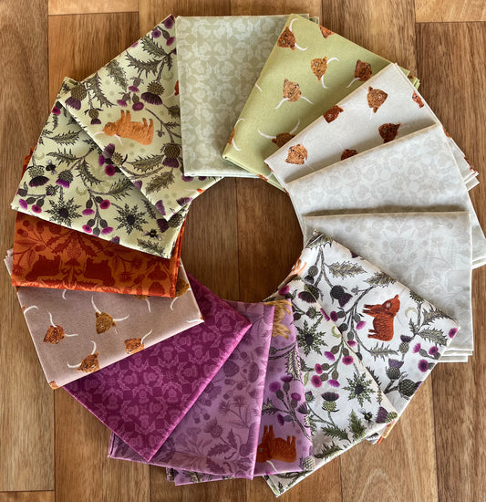 Highlands Fat Quarter Bundle Lewis and Irene