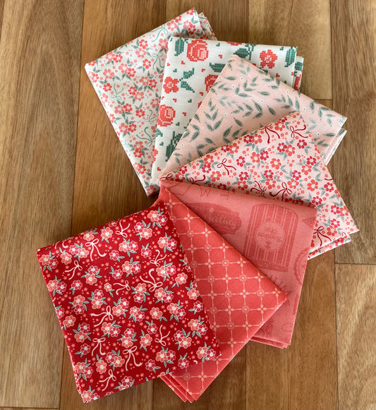 Afternoon Tea Pinks Fat Quarter Bundle by Beverly McCullough for Riley Blake Designs