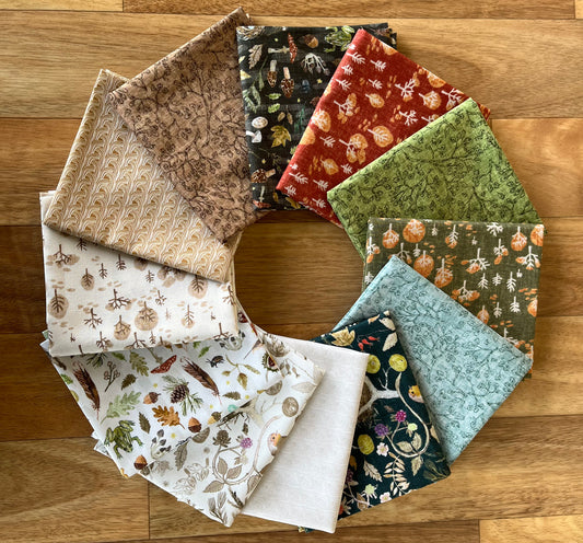 Autumnity Fat Quarter Bundle by Esther Fallon Lou for Clothworks
