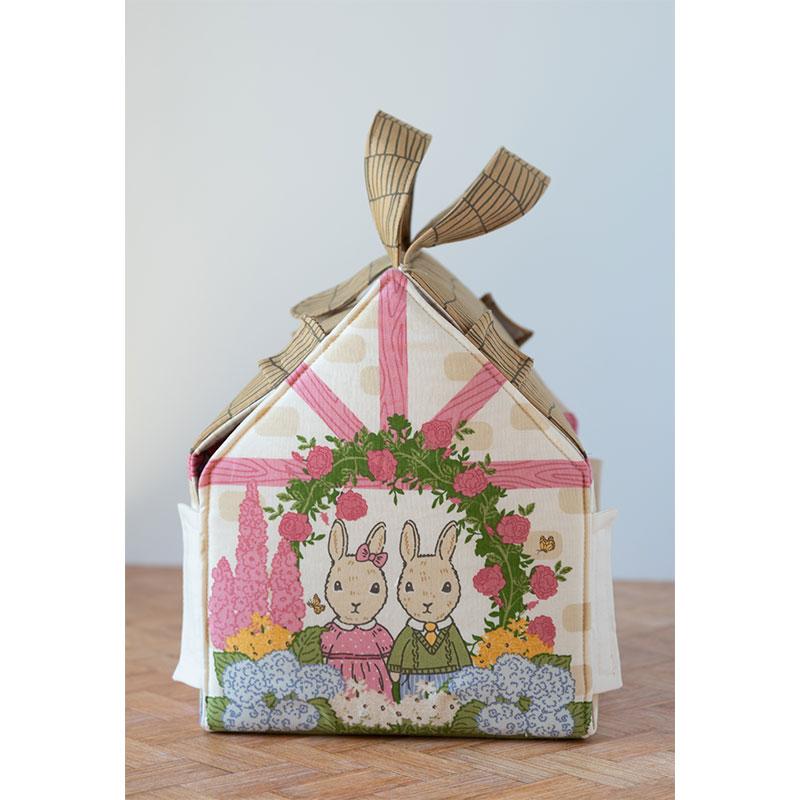 My Secret Garden Garden Bunny Cottage Panel M2098911 by Stacy Iest Hsu for Moda Fabrics