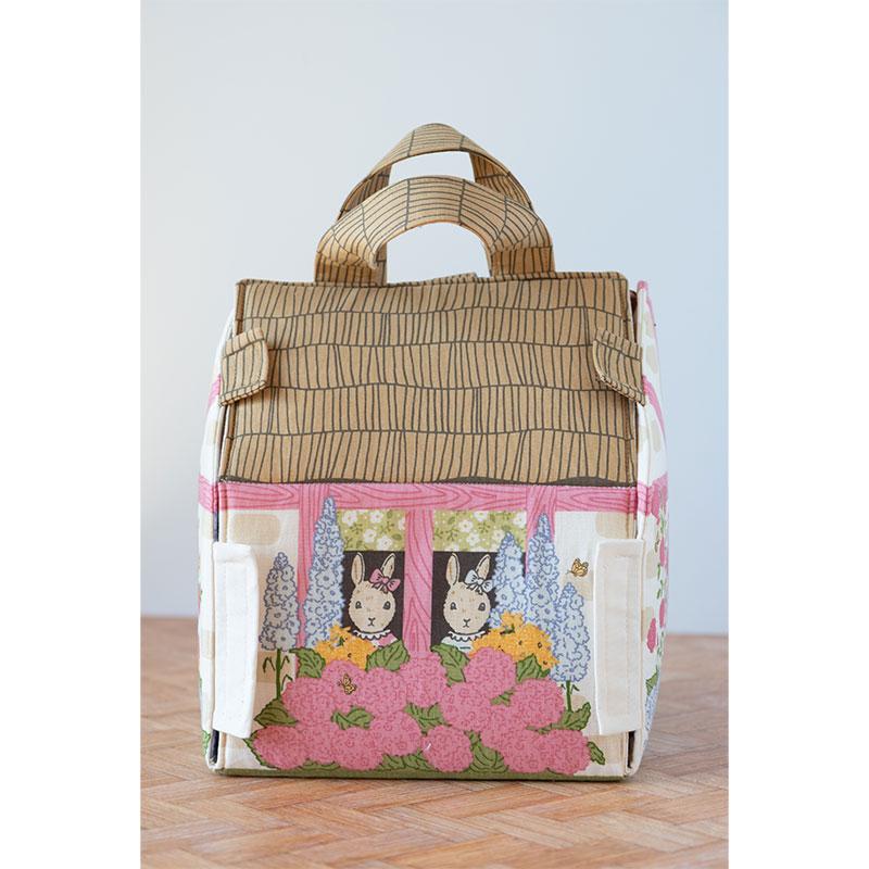 My Secret Garden Garden Bunny Cottage Panel M2098911 by Stacy Iest Hsu for Moda Fabrics