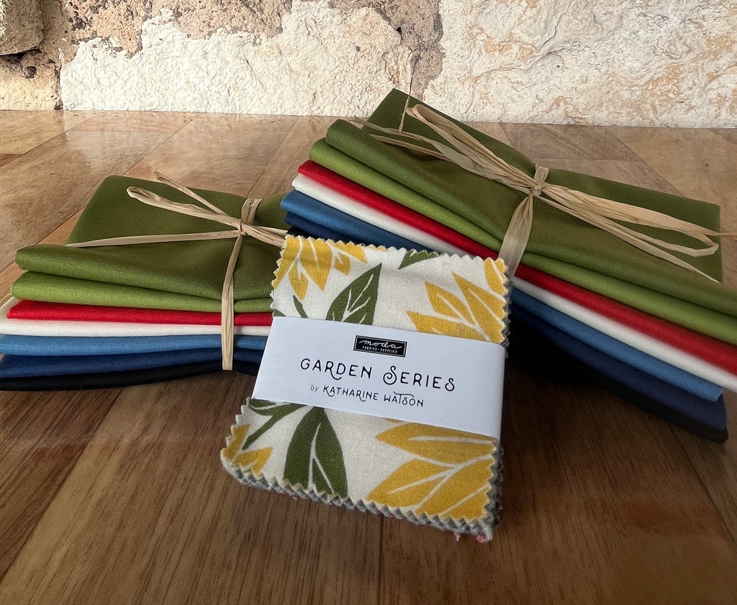 Garden Series Bella Solid Coordinates Fat Eighth Bundle by Moda fabrics