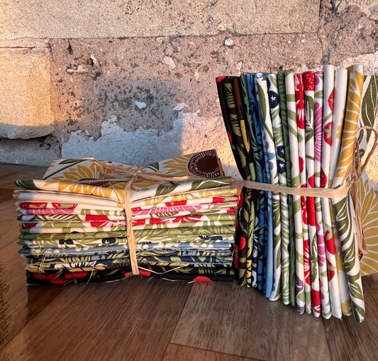 Garden Series Fat Eighth Bundle by Katharine Watson for Moda Fabrics