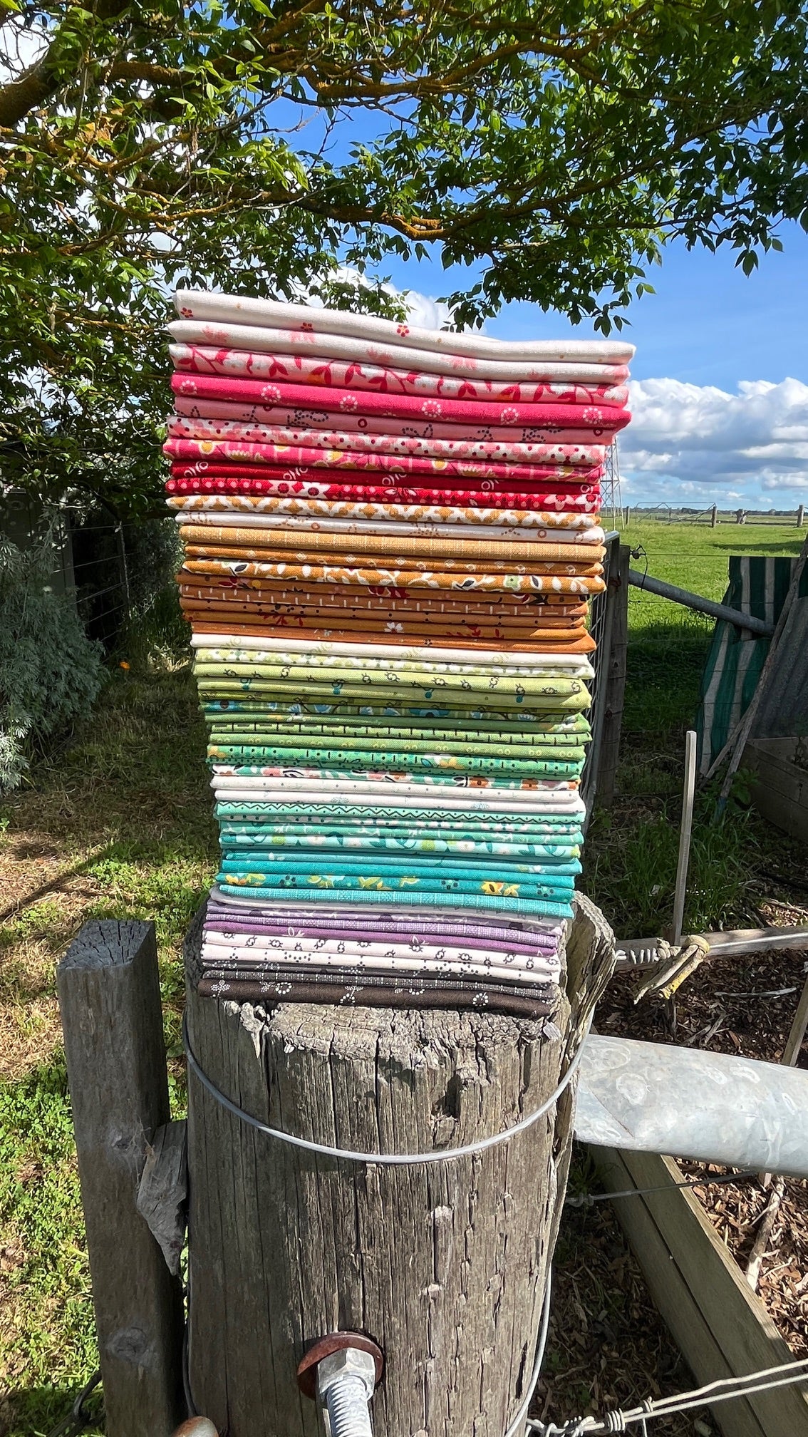 Gentler Times Fat Eighth Bundle by Lori Holt of Bee in my Bonnet for Riley Blake Designs