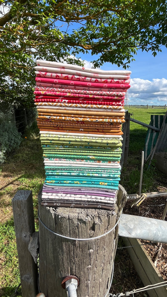 Gentler Times Fat Eighth Bundle by Lori Holt of Bee in my Bonnet for Riley Blake Designs