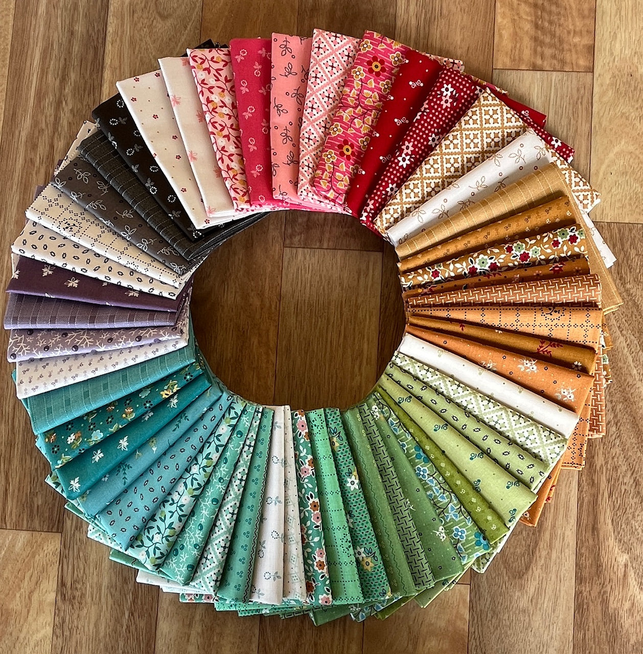 Gentler Times Fat Eighth Bundle by Lori Holt of Bee in my Bonnet for Riley Blake Designs