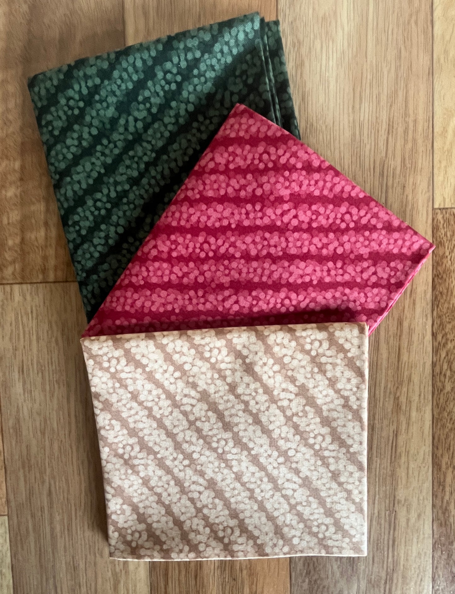 Gingerbread Lane Forest Stripe Fat Quarter Bundle by Kileys Quilt Room for Moda Fabrics