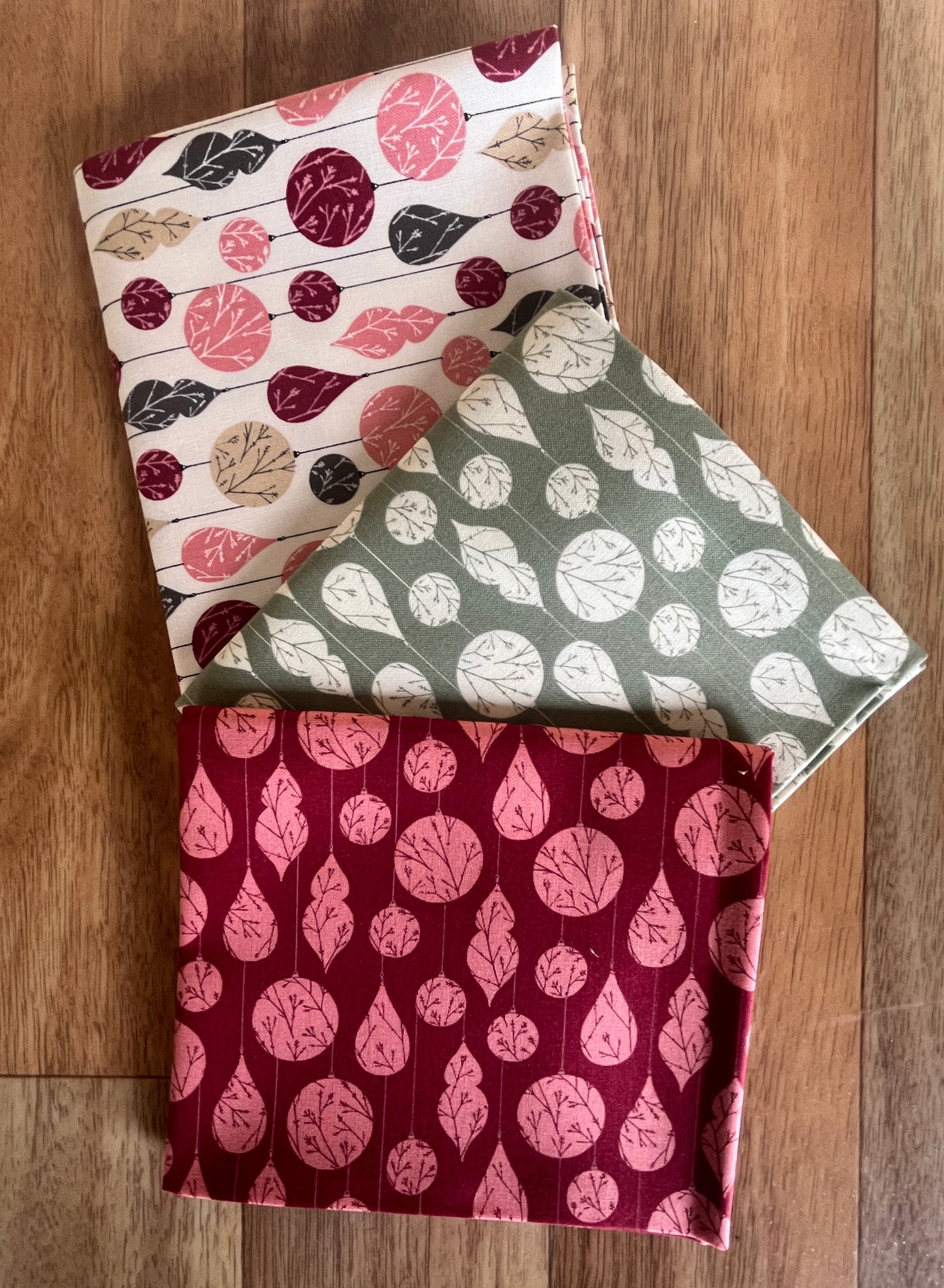 Gingerbread Lane Ornament Fat Quarter Bundle by Kileys Quilt Room for Moda Fabrics