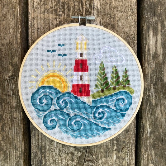 Going Coastal Cross Stitch Kit by Love Poppet