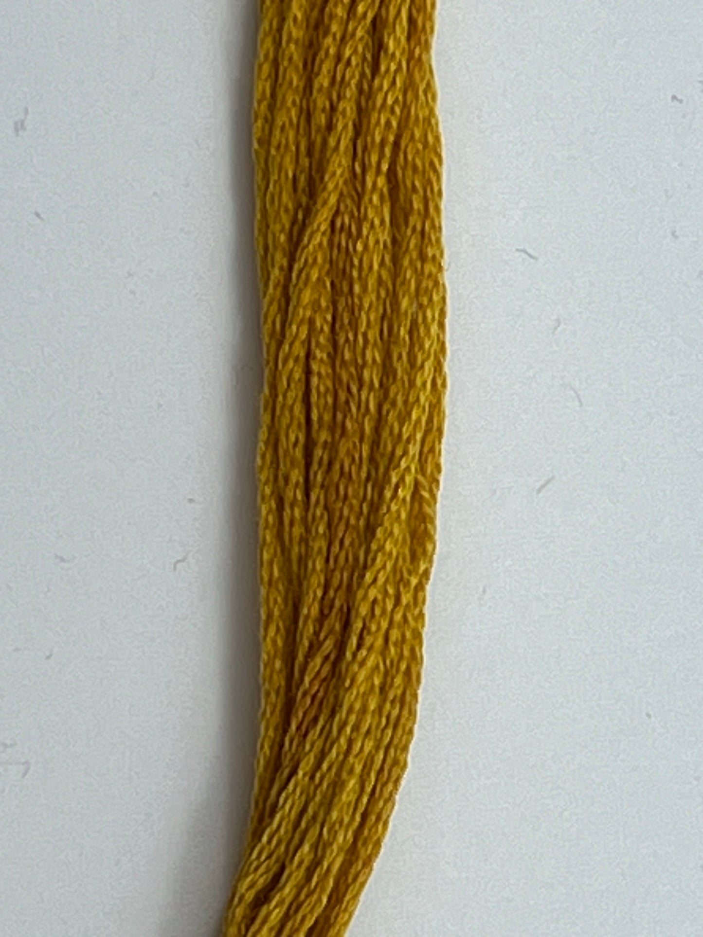 Gold Leaf 0420 The Gentle Art Sampler Thread 6 Stranded Hand Dyed Embroidery Floss