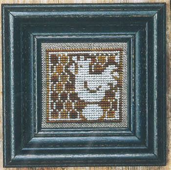 Golden Spring Chicken Cross Stitch Pattern Bent Creek