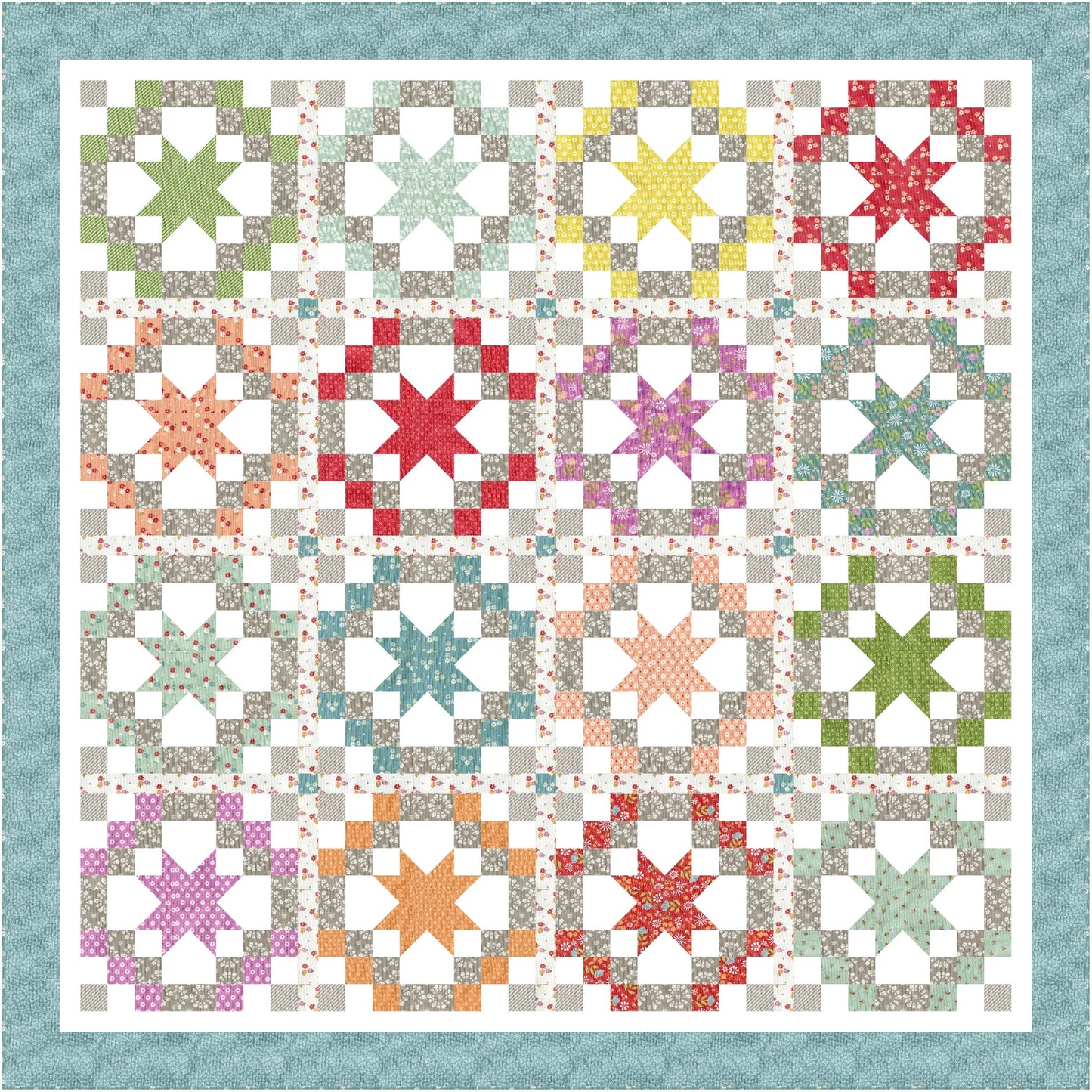 Good Vibes Quilt Pattern by Quilting Life Designs