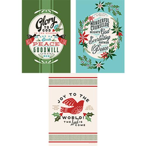 Good News Great Joy Tea Towels set of three