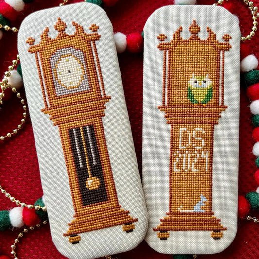 Grandfathers Clock Cross Stitch Pattern by December Stitches