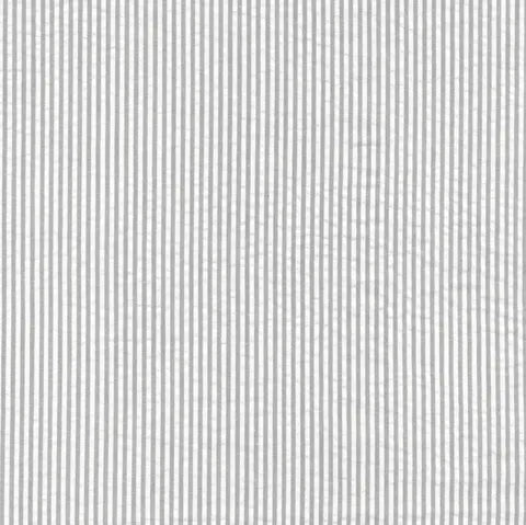 Seersucker Cotton Gray Stripe SB5380.1.1 by Sevenberry (sold in 25cm increments)