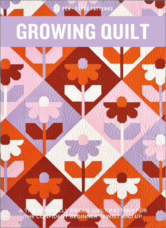 Growing Quilt Pattern - Pen and Paper