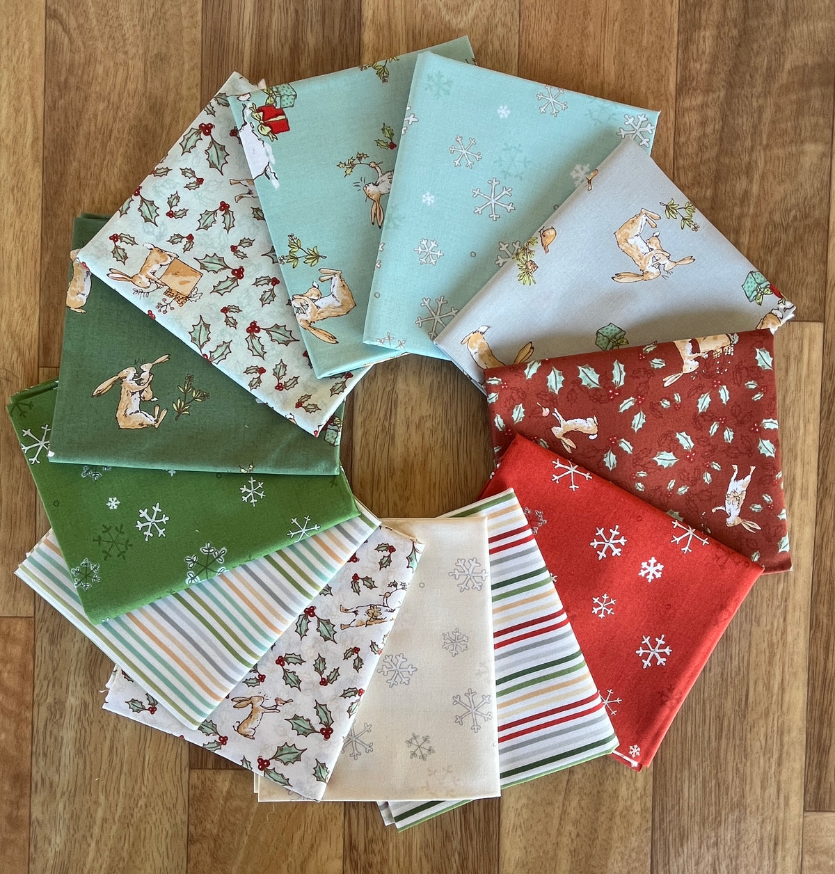 Guess How Much I Love You Fat Eighth Bundle by Sam McBratney & Anita Jeram for Clothworks Fabrics
