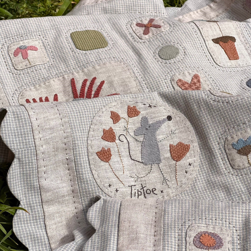 A Day In Happyland Quilt Pattern by Anni Downs of Hatched and Patched