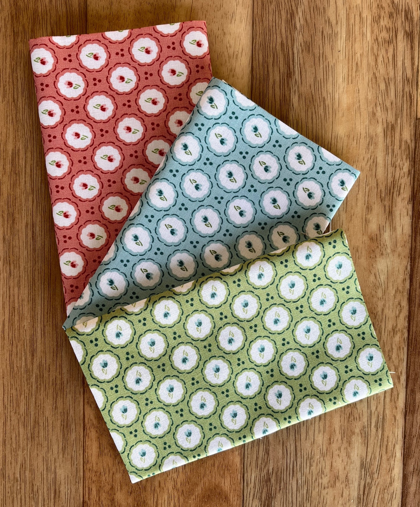 Heartland Blossom Fat Eighth Bundle by Judy Jarvi for Andover Fabrics