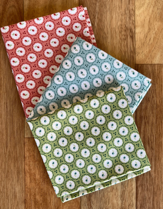 Heartland Blossom Fat Quarter Bundle by Judy Jarvi for Andover Fabrics