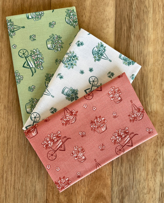 Heartland Dianne Fat Eighth Bundle by Judy Jarvi for Andover Fabrics
