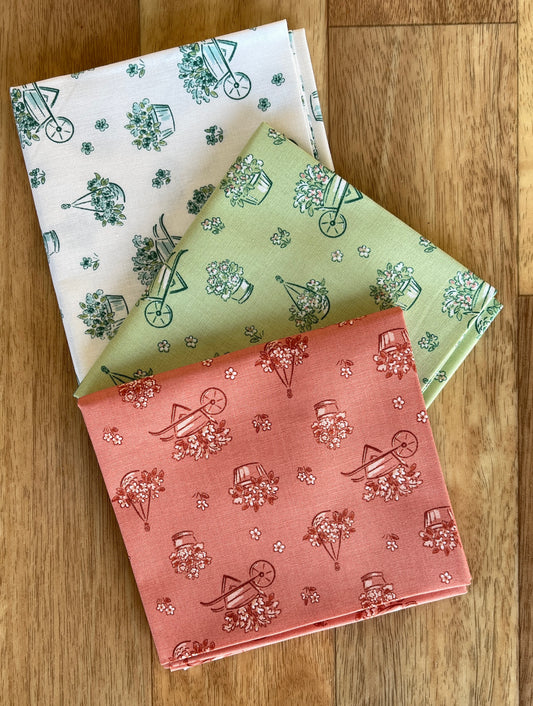 Heartland Dianne Fat Quarter Bundle by Judy Jarvi for Andover Fabrics