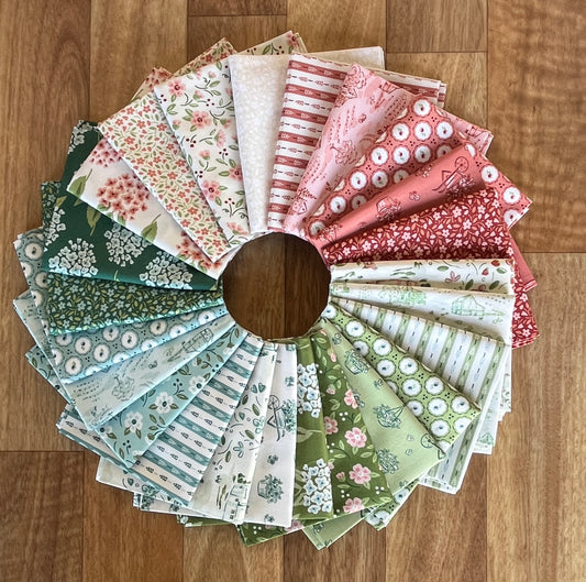 Heartland Fat Quarter Bundle by Judy Jarvi for Andover Fabrics