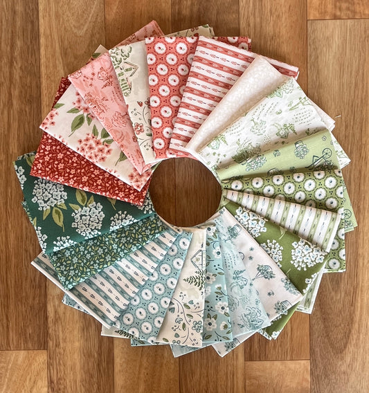 Heartland Fat Quarter Bundle by Judy Jarvi for Andover Fabrics