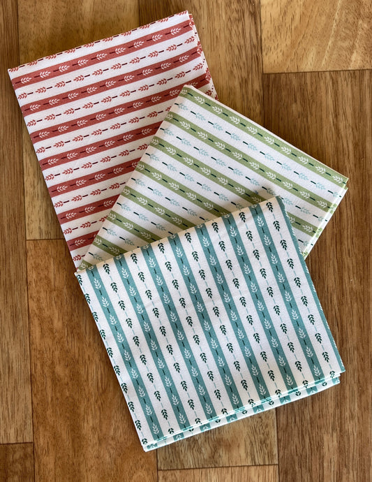 Heartland Stripe Fat Quarter Bundle by Judy Jarvi for Andover Fabrics
