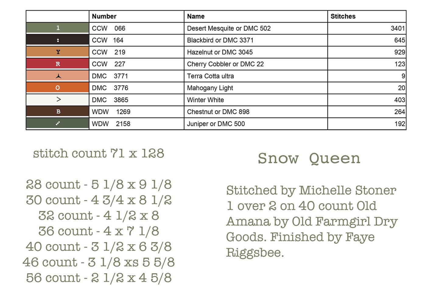 Hello Winter Cross stitch booklet by Teresa Kogut