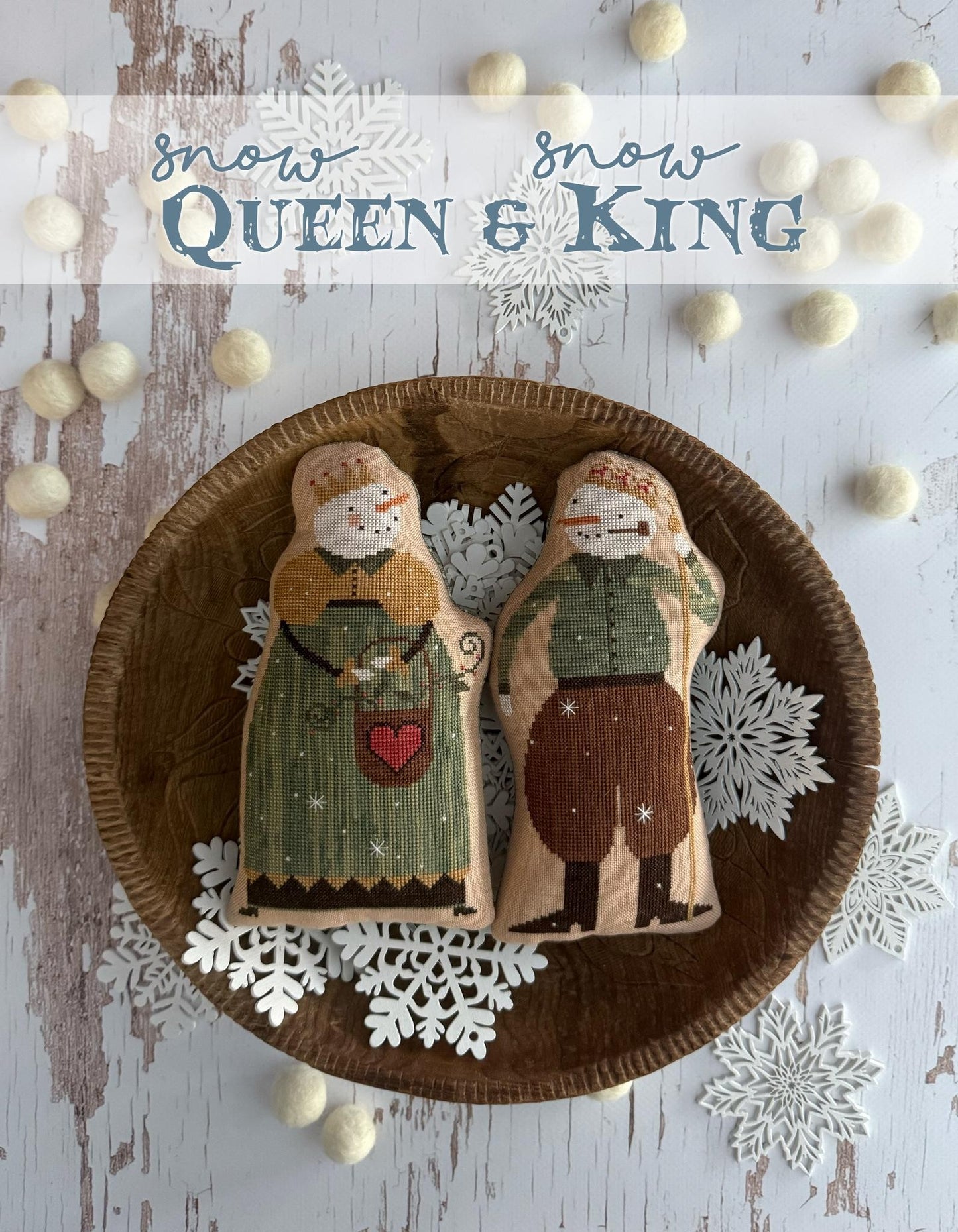 Hello Winter Cross stitch booklet by Teresa Kogut