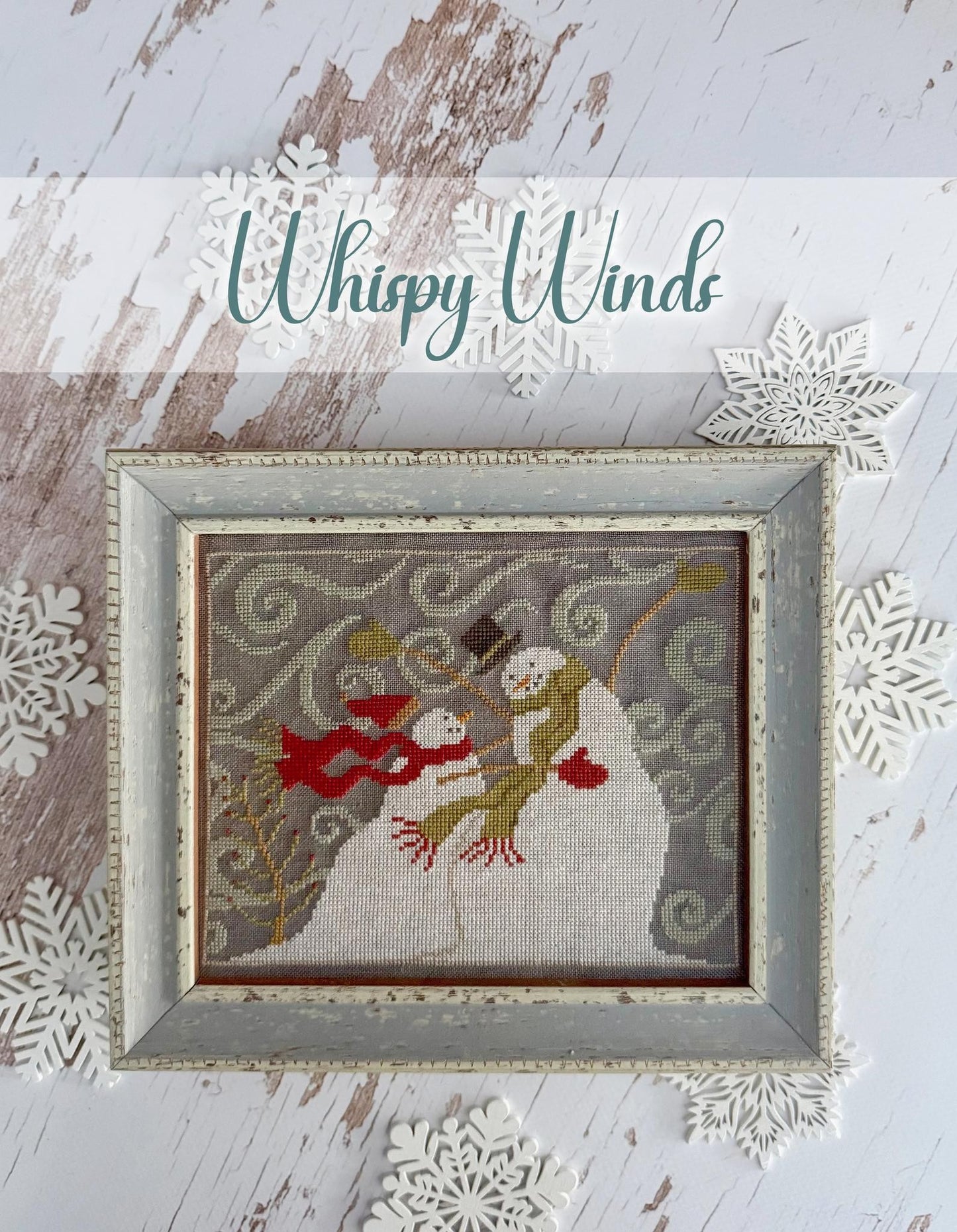 Hello Winter Cross stitch booklet by Teresa Kogut
