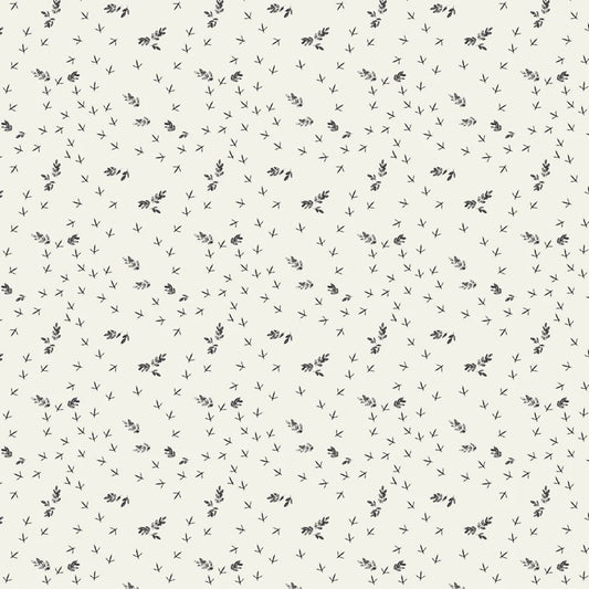 Hen House Chicken Tracks by Camelot Fabrics (sold in 25cm increments)