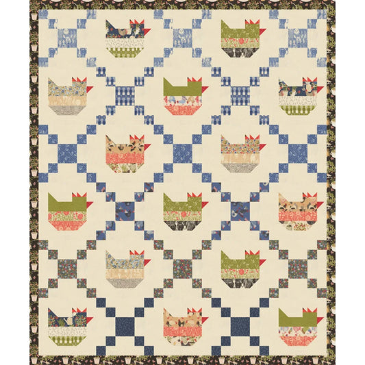 Henhouse Quilt Pattern by Gingiber