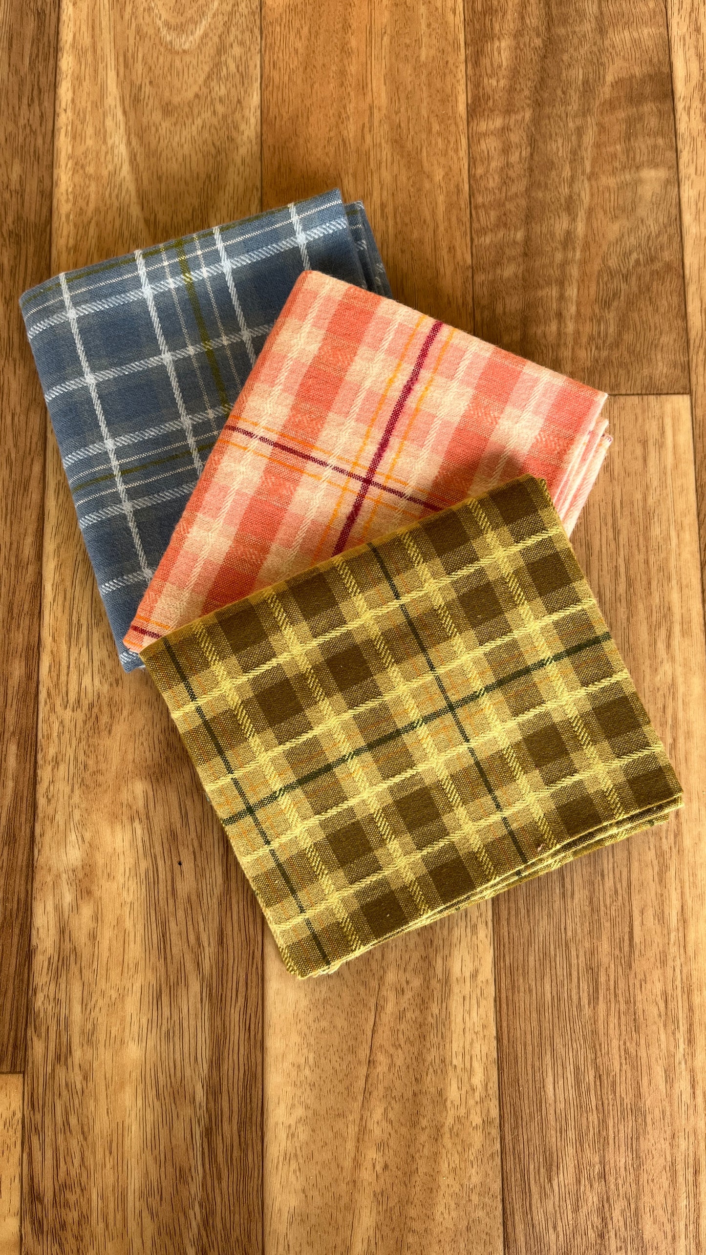 Highlands Flannel Check Plaid Fat Quarter Bundle by Art Gallery Fabrics