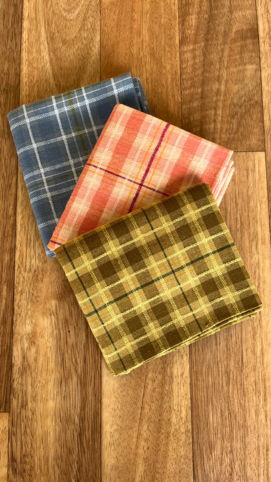 Highlands Flannel Check Plaid Fat Quarter Bundle by Art Gallery Fabrics