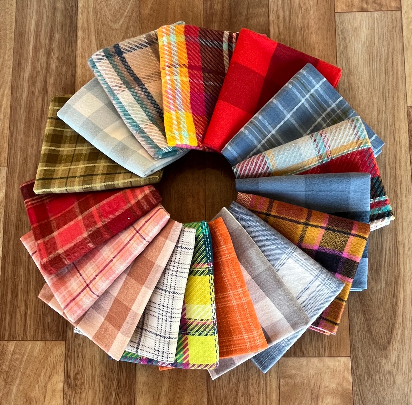 Highlands Flannel Fat Eighth Bundle by Art Gallery Fabrics