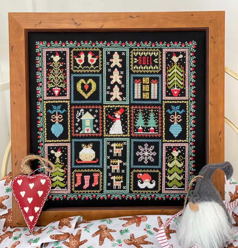 Ho Ho Ho Cross Stitch Kit Historical Sampler Company