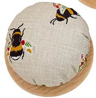 Wooden Base Pin Cushion by Hobbygift