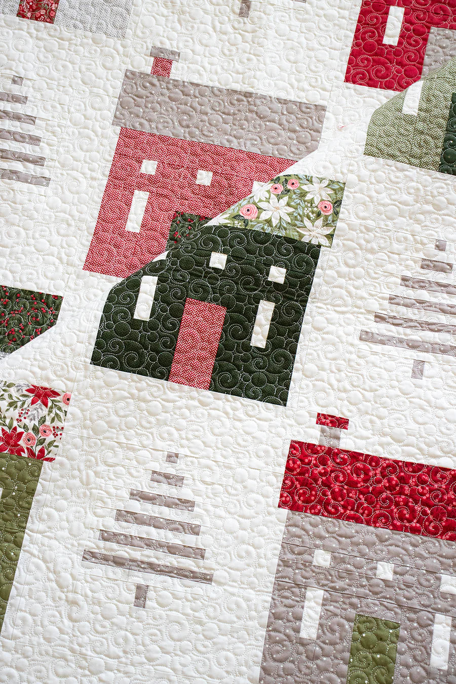 Holiday House Quilt Pattern Lella Boutique