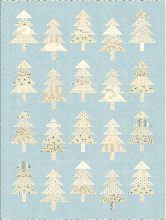 Holiday Forest Quilt Pattern by Laundry Basket Quilts