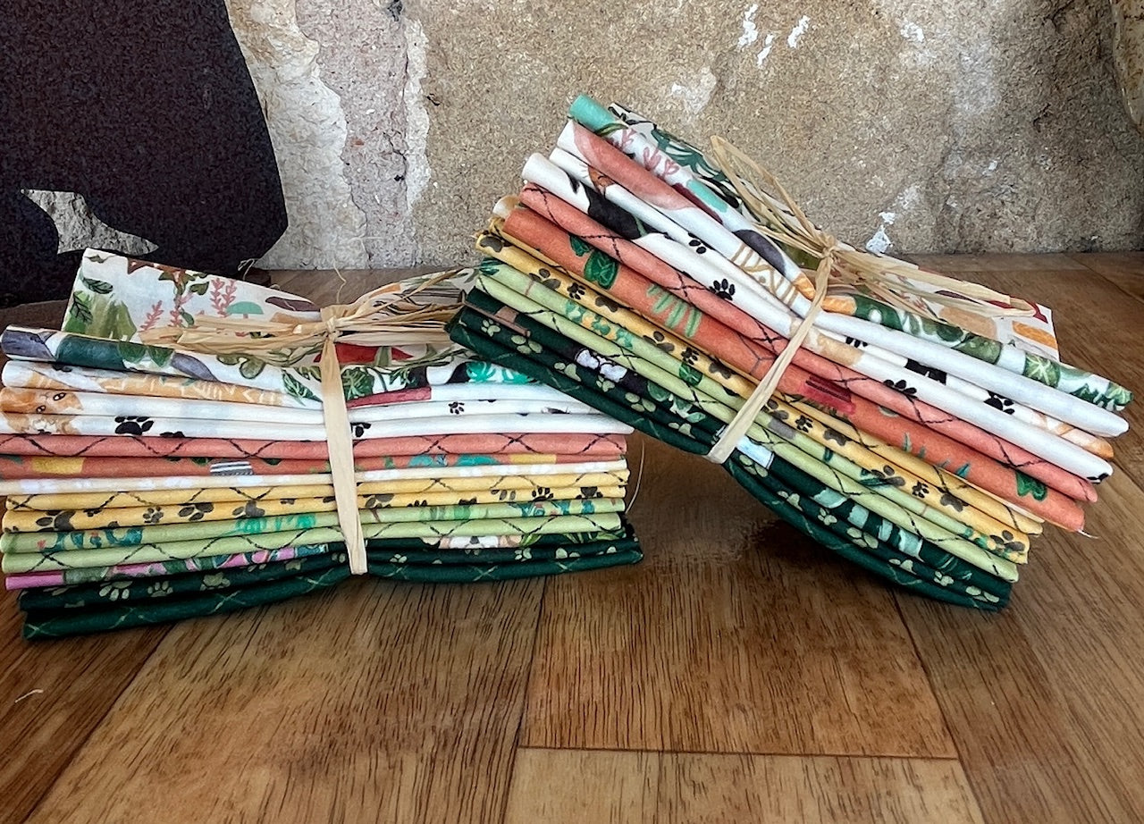Homebodies Fat Eighth Bundle by Mary Urban for Clothworks Fabrics
