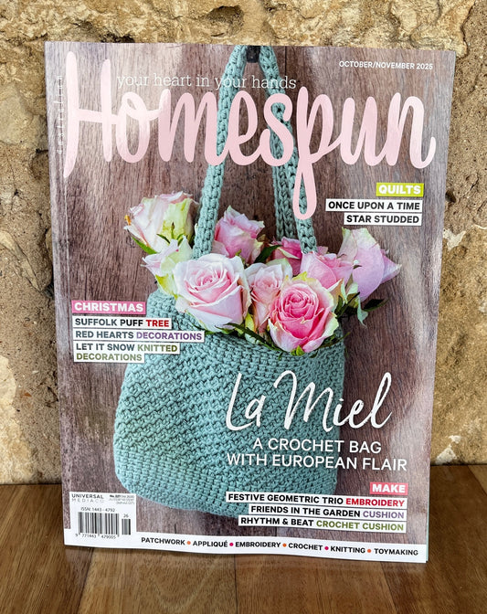 Homespun Magazine October November 2025 Edition by Universal Publishing
