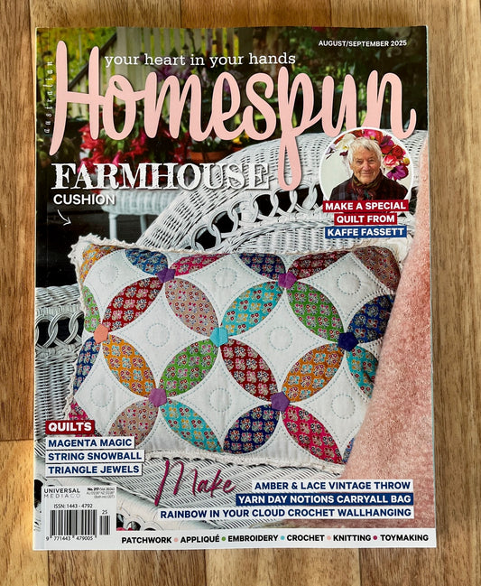 Homespun Magazine August September 2025 Edition by Universal Publishing