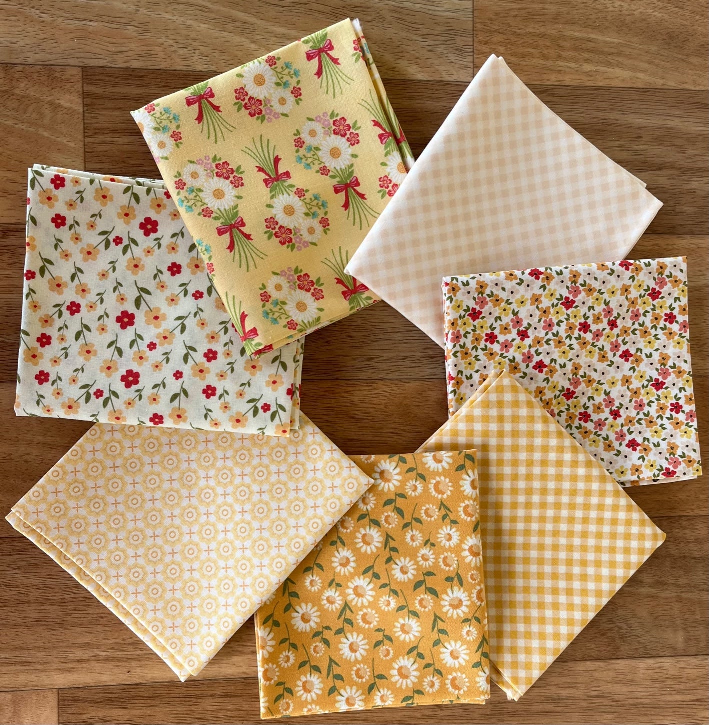 Homestead by Poppie Cotton Yellows Fat Quarter Bundle