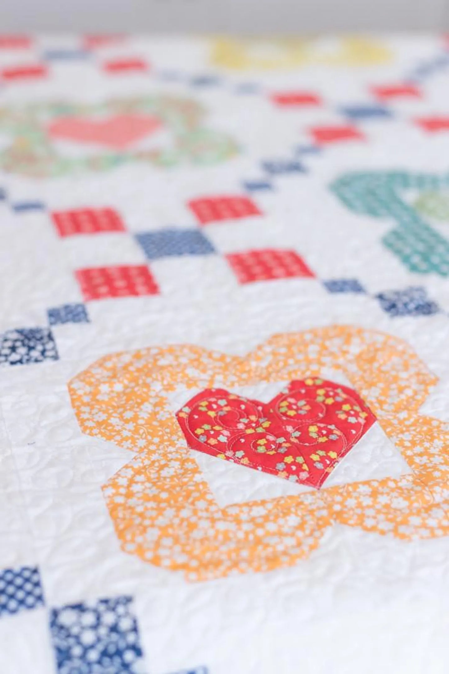 I Heart Flowers Quilt Pattern by A Quilting Life
